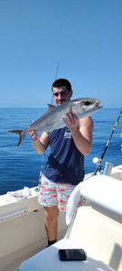 Hook the catch of an Amberjack  here Panama City